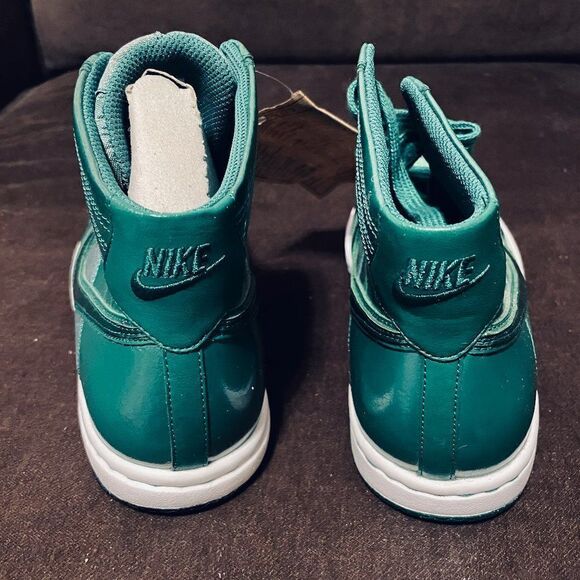RARE NIKE PROMO SAMPLE Womens Sneaker Boot Scandal LE Pine Green Size 7 US 38 EU - Picture 4 of 7